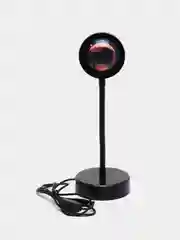 Сиреневый декоративный светильник, с проекцией заката, Atmosphere Lamp kf9901