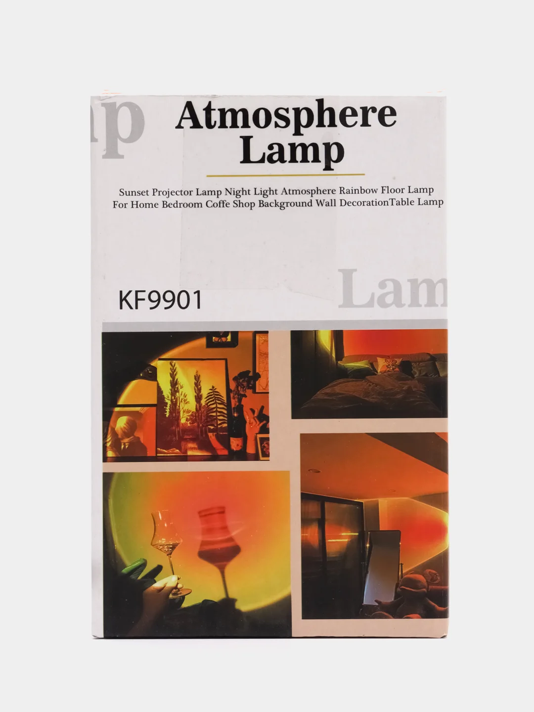 Оранжевый декоративный светильник, с проекцией заката, Atmosphere Lamp kf9901