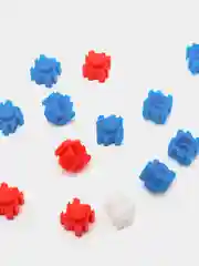 Синий конструктор Magic Block "Супергерои", мультфильмы