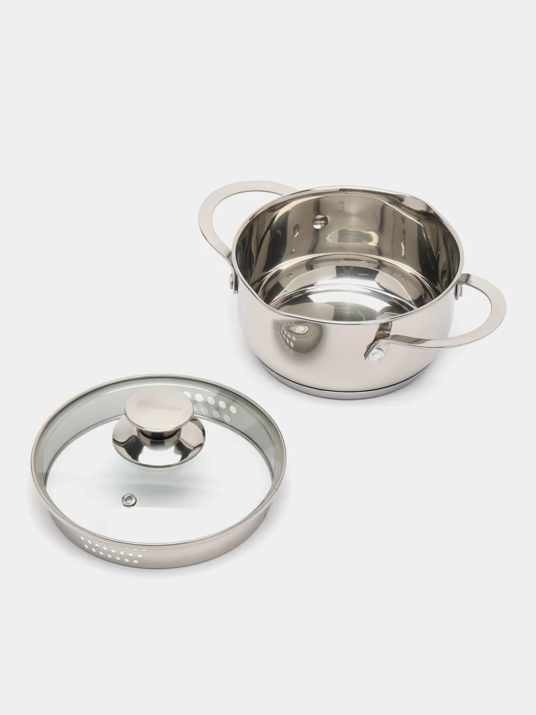 Кастрюля Maestro MR-3510-16, с крышкой, 1.6 л, 16 см