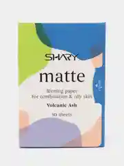 Shary матирующие салфетки для лица "Вулканический пепел", 50 шт