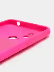 Тёмно-розовый чехол силиконовый для Xiaomi Redmi 10C / Poco C40, Сяоми Редми 10С / Поко С40
