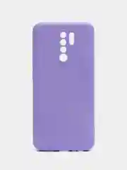 Небесно-голубой чехол Xiaomi Redmi 9, Сяоми Редми 9 силиконовый Silicone Cover с закрытым низом