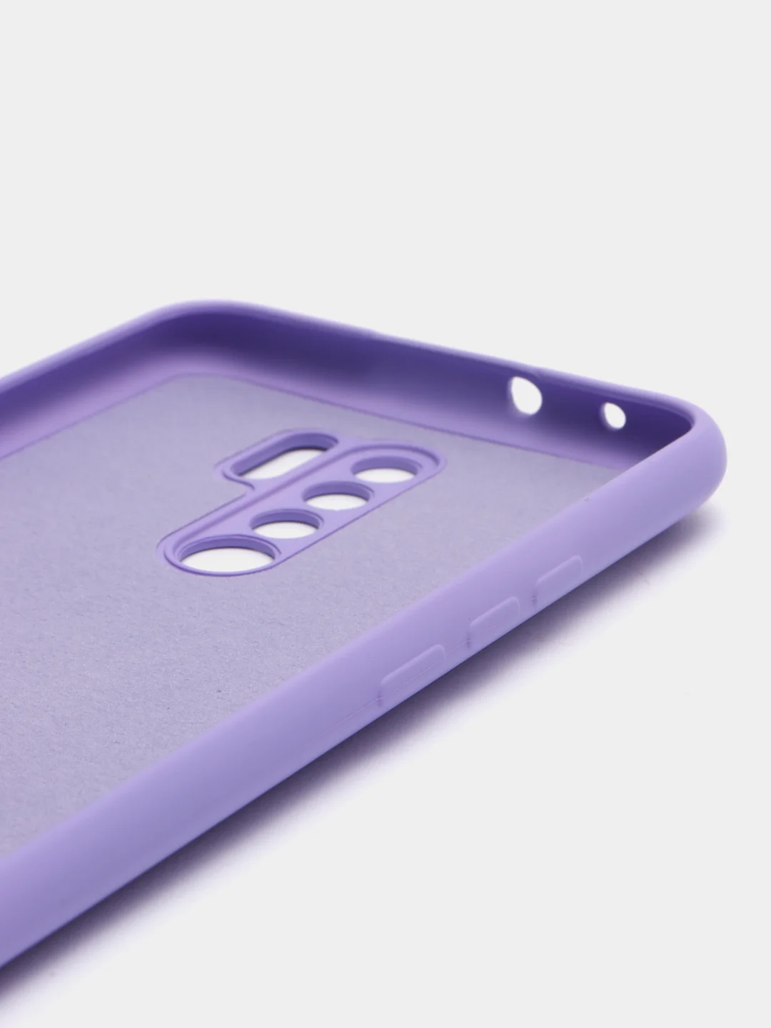 Небесно-голубой чехол Xiaomi Redmi 9, Сяоми Редми 9 силиконовый Silicone Cover с закрытым низом