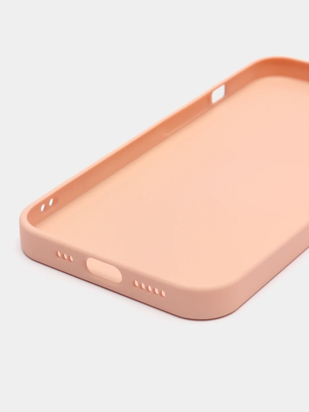 Кремовый силиконовый чехол на iPhone 13, 13 Pro, 13 Pro Max, со стеклянной панелью