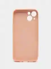 Кремовый силиконовый чехол на iPhone 13, 13 Pro, 13 Pro Max, со стеклянной панелью