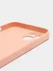 Кремовый силиконовый чехол на iPhone 13, 13 Pro, 13 Pro Max, со стеклянной панелью
