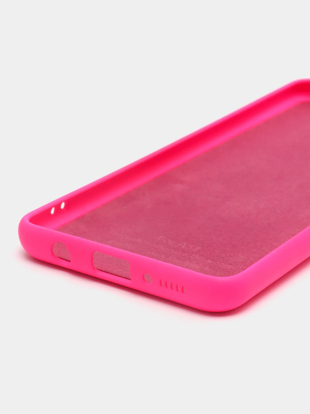Вишнёвый чехол Samsung Galaxy A51, Самсунг Галакси А51 силиконовый Silicone Cover