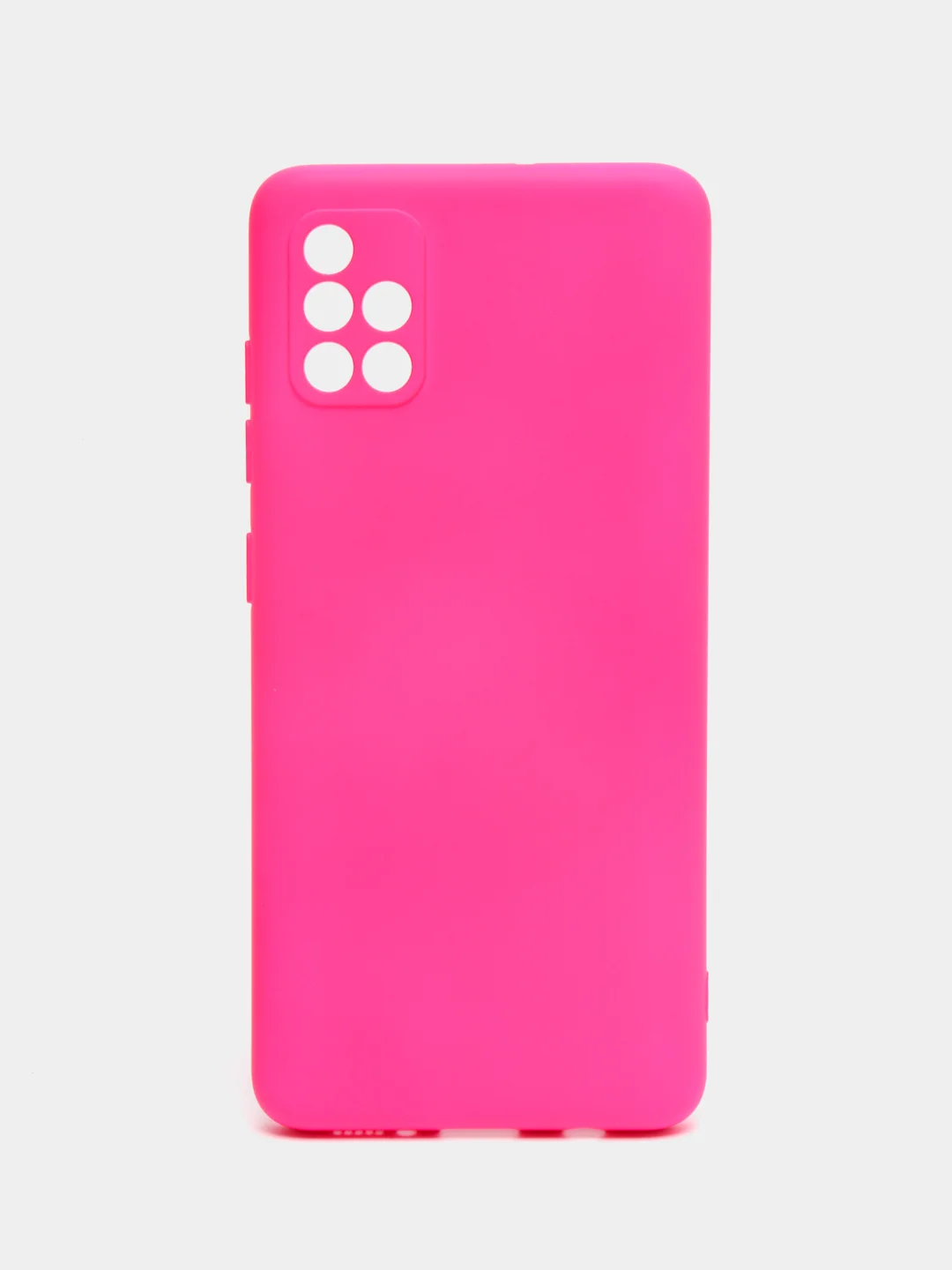 Вишнёвый чехол Samsung Galaxy A51, Самсунг Галакси А51 силиконовый Silicone Cover