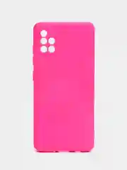 Вишнёвый чехол Samsung Galaxy A51, Самсунг Галакси А51 силиконовый Silicone Cover