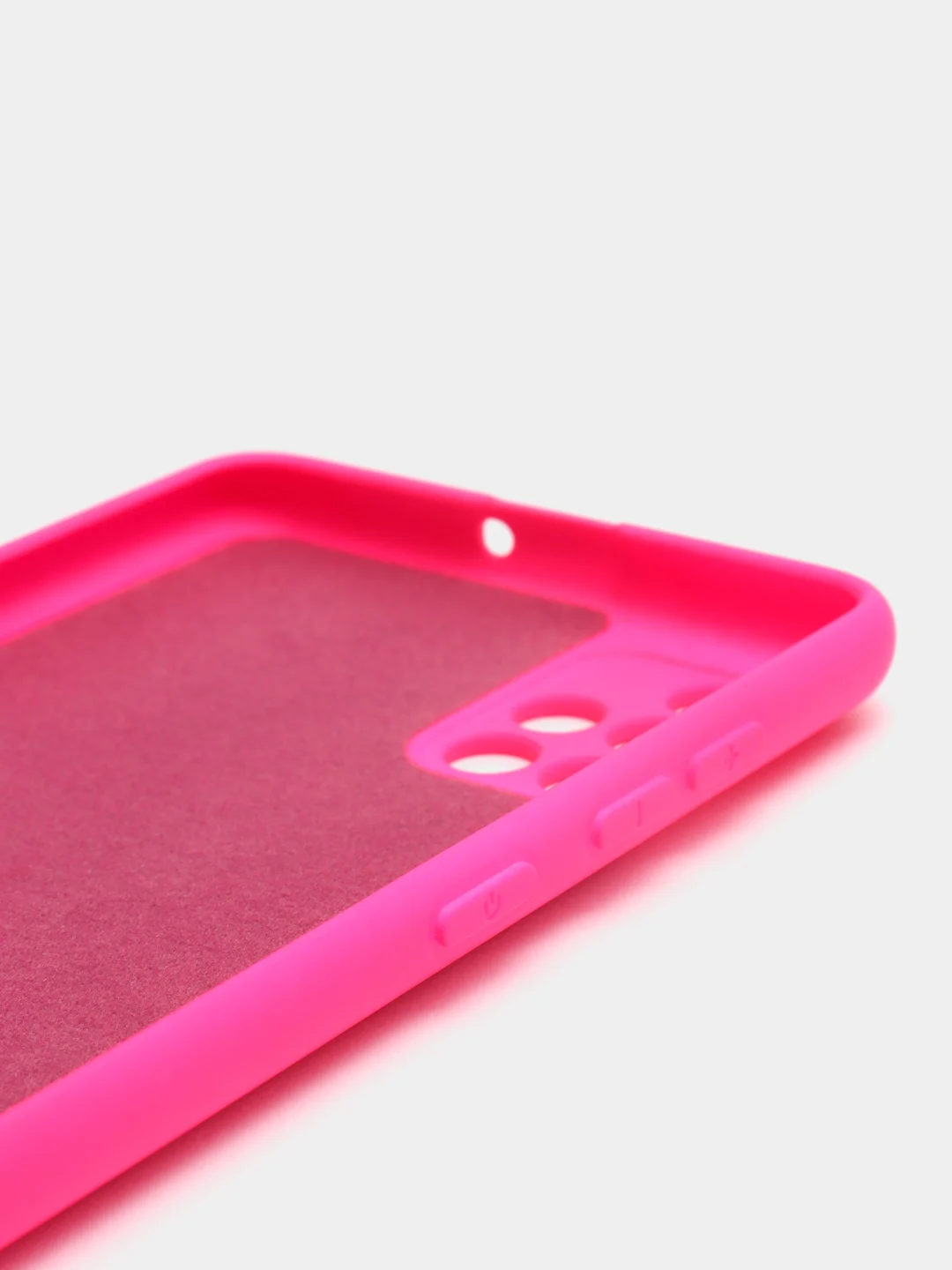 Вишнёвый чехол Samsung Galaxy A51, Самсунг Галакси А51 силиконовый Silicone Cover