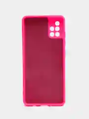 Вишнёвый чехол Samsung Galaxy A51, Самсунг Галакси А51 силиконовый Silicone Cover