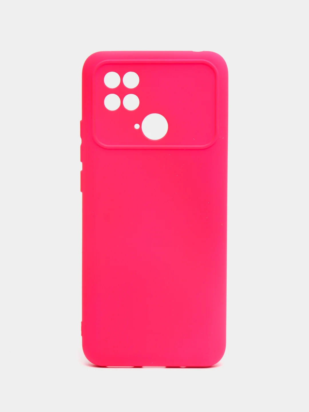 Вишнёвый чехол силиконовый для Xiaomi Redmi 10C / Poco C40, Сяоми Редми 10С / Поко С40