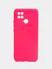 Вишнёвый чехол силиконовый для Xiaomi Redmi 10C / Poco C40, Сяоми Редми 10С / Поко С40