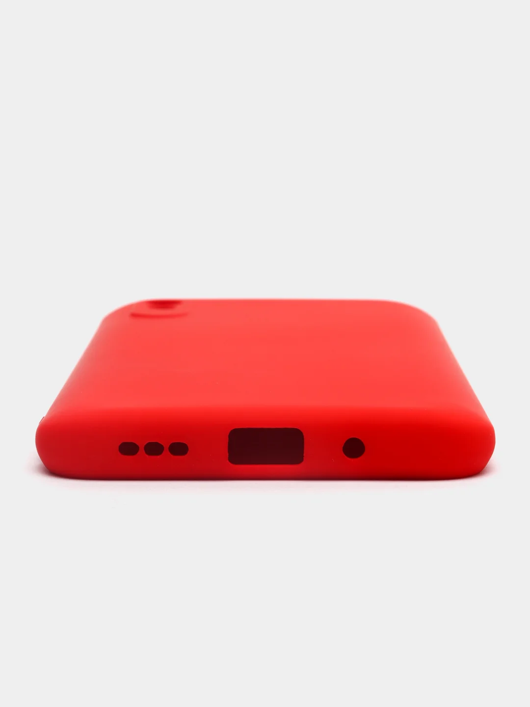 Алый чехол Xiaomi Redmi 9A, Сяоми Редми 9А силиконовый Silicone Cover с закрытым низом