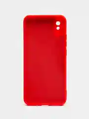 Алый чехол Xiaomi Redmi 9A, Сяоми Редми 9А силиконовый Silicone Cover с закрытым низом