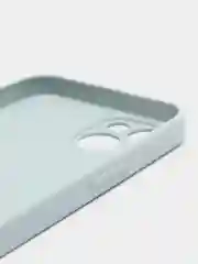 Ледяной силиконовый чехол на iPhone 13, 13 Pro, 13 Pro Max, со стеклянной панелью