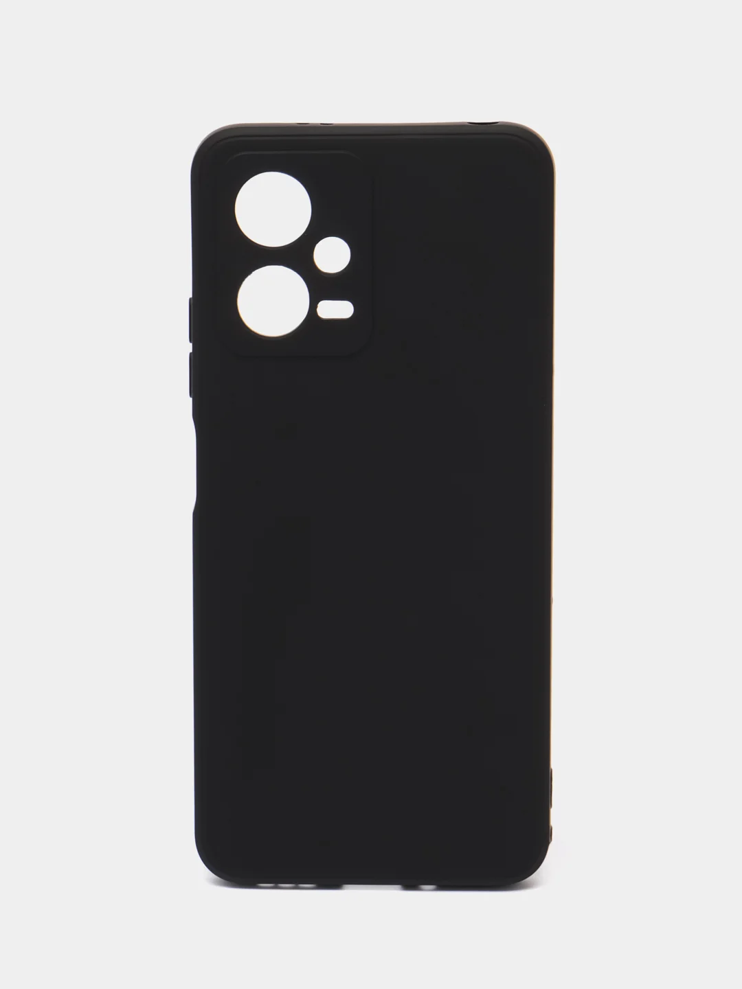 Черный чехол для Xiaomi Redmi Note 12 5G  / Poco X5 5G (Сяоми Нот 12 5 Джи / Поко Х5), прозрачный