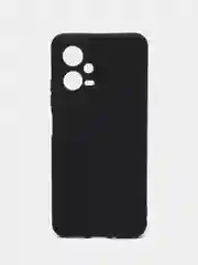 Черный чехол для Xiaomi Redmi Note 12 5G  / Poco X5 5G (Сяоми Нот 12 5 Джи / Поко Х5), прозрачный