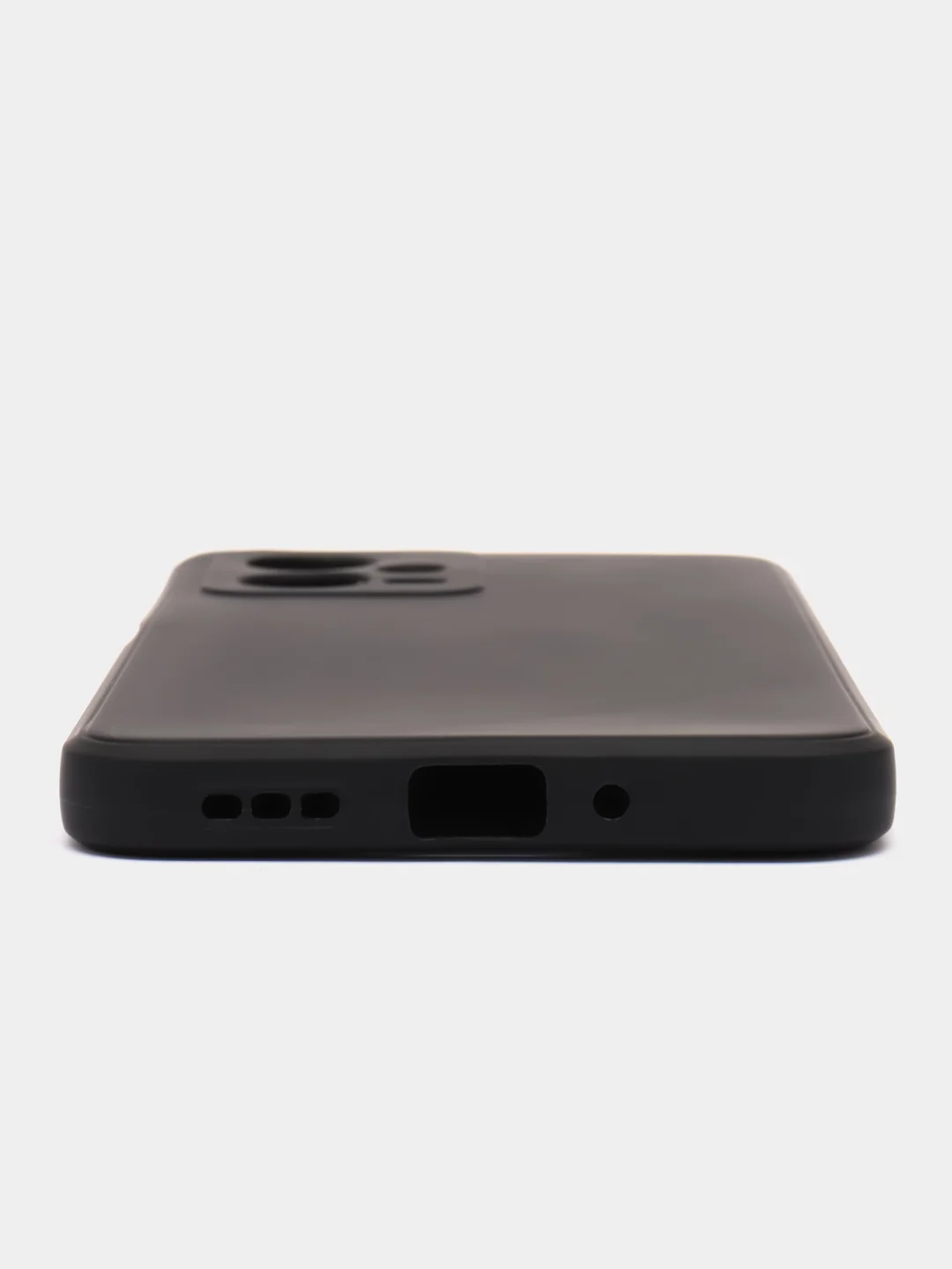 Черный чехол для Xiaomi Redmi Note 12 5G  / Poco X5 5G (Сяоми Нот 12 5 Джи / Поко Х5), прозрачный