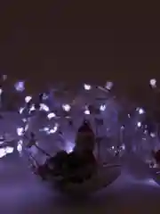 Белый гирлянды "Дед мороз: шары"