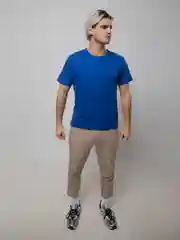 Синий футболка мужская