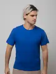 Синий футболка мужская