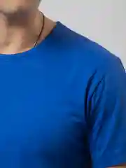 Синий футболка мужская