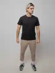 Черный футболка мужская