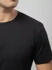 Черный футболка мужская