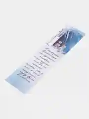 Голубой закладки для книг  и учебников. Набор закладок."Билет на Хогвартс Экспресс",  Гарри Поттер