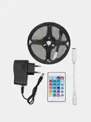 Светодиодная лента, 5 метров, 12 режимов, RGB LED
