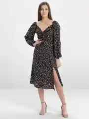 Черный платье женское