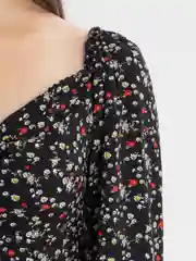Черный платье женское
