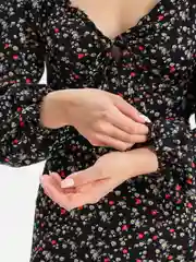 Черный платье женское