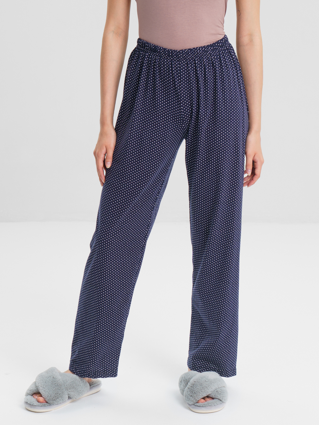 Домашние прямые брюки, свободные пижамные штаны для дома купить по цене 690₽ в интернет-магазине KazanExpress
