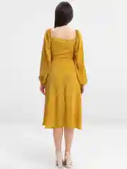 Желтый платье женское