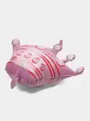 Голубой воздушный шар фольгированный "Корона" 74*62 см