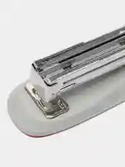 Степлер №24/6, 26/6 BRAUBERG "Extra", до 30 листов, серо-красный, 229088