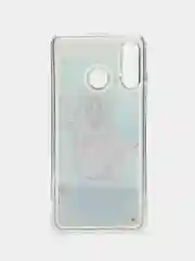 Серебряный жидкий чехол для смартфона Huawei P30 Lite (Смартфон Huawei P30 Lite)