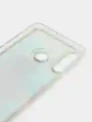 Серебряный жидкий чехол для смартфона Huawei P30 Lite (Смартфон Huawei P30 Lite)
