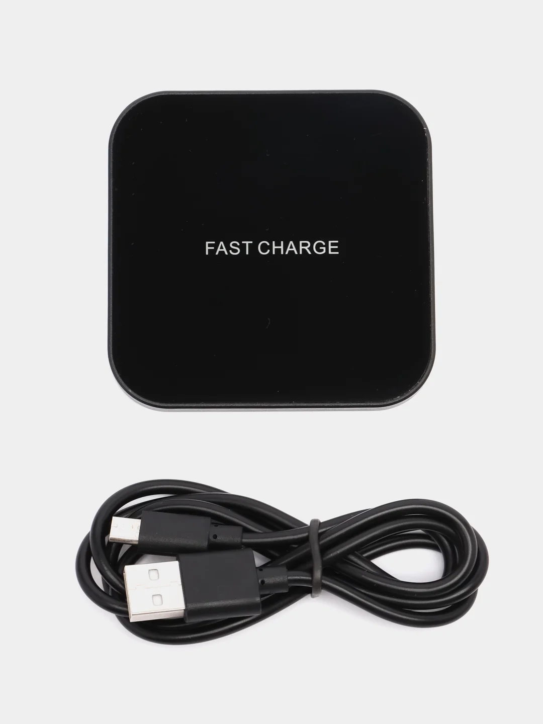 Черный беспроводное зарядное устройство, Fast charger 15w
