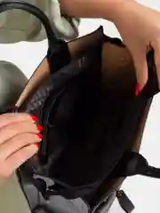 Сумка-тоут женская, через плечо, из экокожи