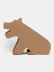 Коричневый когтеточка для кошек, лежак из гофрокартона
