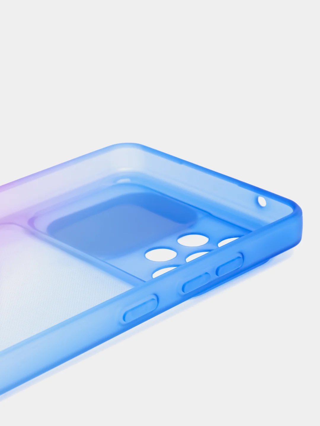 Синий чехол для Samsung Galaxy A72 (Самсунг Гэлакси А72), со шторкой для защиты камеры