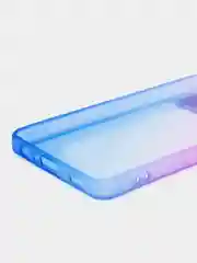Фиолетовый чехол для Samsung Galaxy A72 (Самсунг Гэлакси А72), со шторкой для защиты камеры