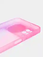 Розовый чехол для Samsung Galaxy A22 (Самсунг Гэлакси А22), со шторкой для защиты камеры