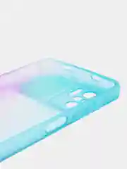 Мятный чехол для Xiaomi Redmi Note 10, 10s (Сяоми Редми Ноте 10), со шторкой для защиты камеры