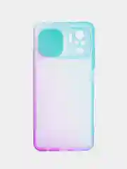 Мятный чехол для Xiaomi Redmi Note 10, 10s (Сяоми Редми Ноте 10), со шторкой для защиты камеры