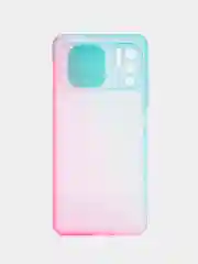 Бирюзовый чехол для Xiaomi Redmi Note 10 5G (Сяоми Редми Ноте 10 5G), со шторкой для защиты камеры